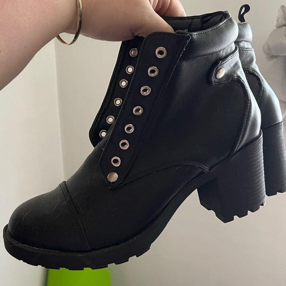 Dolls Kill heeled boots 10 never worn outside!